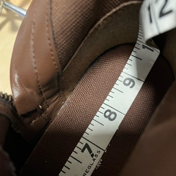 ๐HP๐*Timberland Bethel Heights Dark Brown Leather Mid Calf Zip Lace-Up Boots 6 - Picture 16 of 16